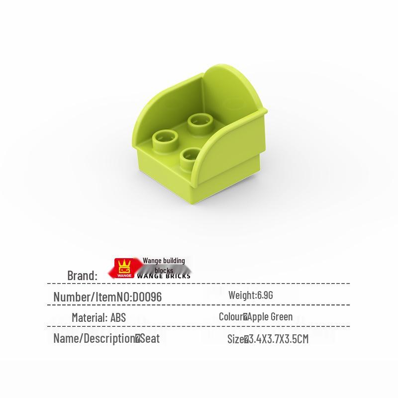 Wange Educational Building Blocks for Boys, Ages 2-6: Large Particle Assembly and Science Toy
Wange Educational Building Blocks for Boys, Ages 2-6: Large Particle Assembly and Science Toy