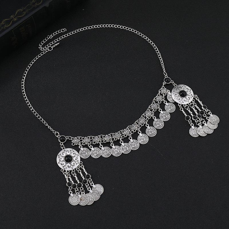 Этнический стиль экзотический головной убор монеты бахрома цепочка на лоб Синьцзян Казахстан ретро путешествия фотография аксессуары для волос женщины
Этнический стиль экзотический головной убор монеты бахрома цепочка на лоб Синьцзян Казахстан ретро путешествия фотография аксессуары для волос женщины