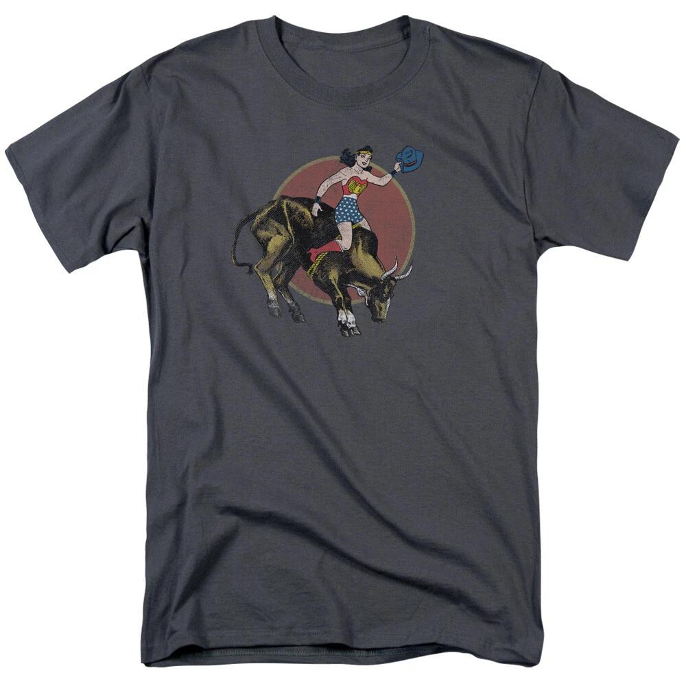 Wonder Woman Bull Rider T-Shirt - Regular or Tank - to 5X M
Wonder Woman Bull Rider T-Shirt - Regular or Tank - to 5X M