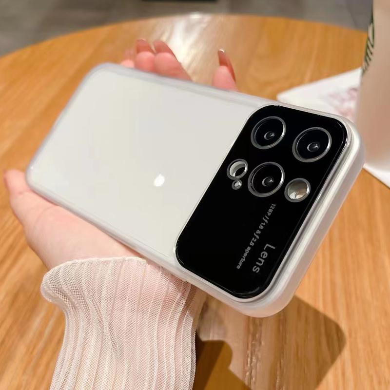 Роскошный мягкий чехол для телефона с большим окном для iPhone 14 Plus 13 12 11 Pro Max, защита объектива камеры, прозрачный контрастный цвет, прозрачный чехол
Роскошный мягкий чехол для телефона с большим окном для iPhone 14 Plus 13 12 11 Pro Max, защита объектива камеры, прозрачный контрастный цвет, прозрачный чехол