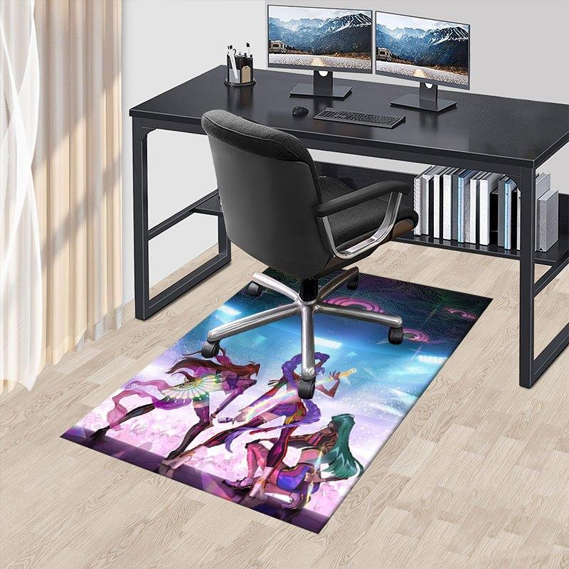 Vivid Concert Lights: Colorful Stage Performance Artwork Offic Chair Mat, K-pop Theme Carpet, Non-slip, Soft and Durable Leisure Rug for In 60cm by 90cm
Vivid Concert Lights: Colorful Stage Performance Artwork Offic Chair Mat, K-pop Theme Carpet, Non-slip, Soft and Durable Leisure Rug for In 60cm by 90cm
