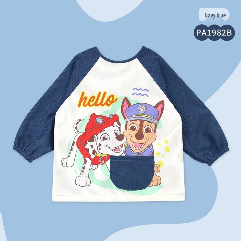 PAW Patrol Children s Corduroy Waterproof Smock - Baby Cartoon Long Sleeve for Boys and Girls, Autumn/Winter 130
PAW Patrol Children s Corduroy Waterproof Smock - Baby Cartoon Long Sleeve for Boys and Girls, Autumn/Winter 130