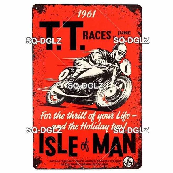 Mfoever Tin Motorcycle Metal Sign Vintage Plaque Poster Tin Sign Wall Decor For Bar Pub Club Retro TT Racing Poster Gift (as the picture,20x30cm)
Mfoever Tin Motorcycle Metal Sign Vintage Plaque Poster Tin Sign Wall Decor For Bar Pub Club Retro TT Racing Poster Gift (as the picture,20x30cm)
