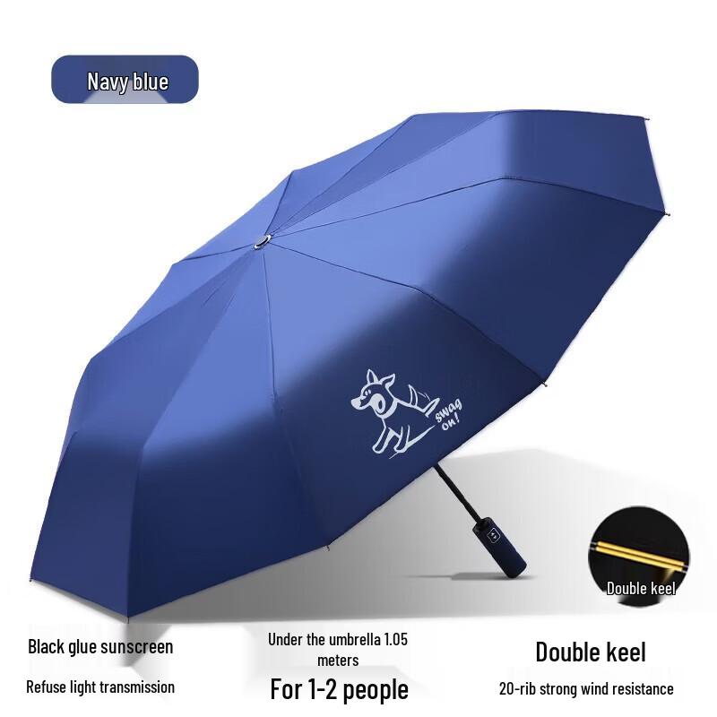 Hongye Full-Automatic Three-Fold Happy Dog Umbrella
Hongye Full-Automatic Three-Fold Happy Dog Umbrella