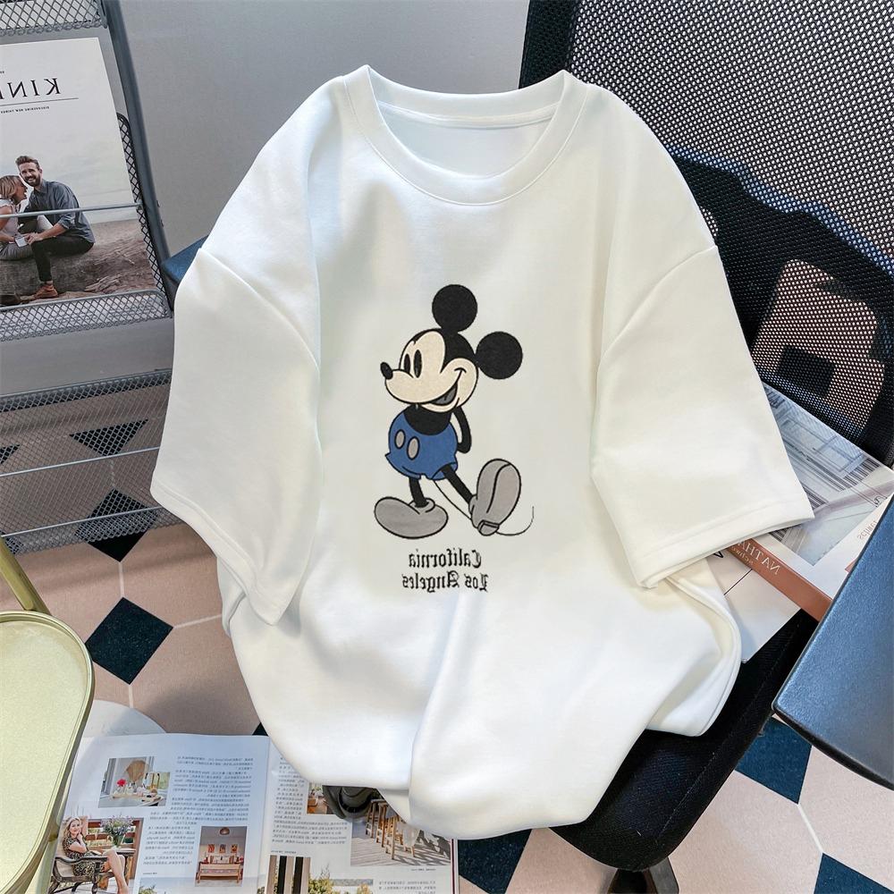 2025 Latest Mickey Shortsleeved Tshirt Pure Cotton Loose Breathable Unisexs and Womens Trendy Versatile Top Summer S
2025 Latest Mickey Shortsleeved Tshirt Pure Cotton Loose Breathable Unisexs and Womens Trendy Versatile Top Summer S