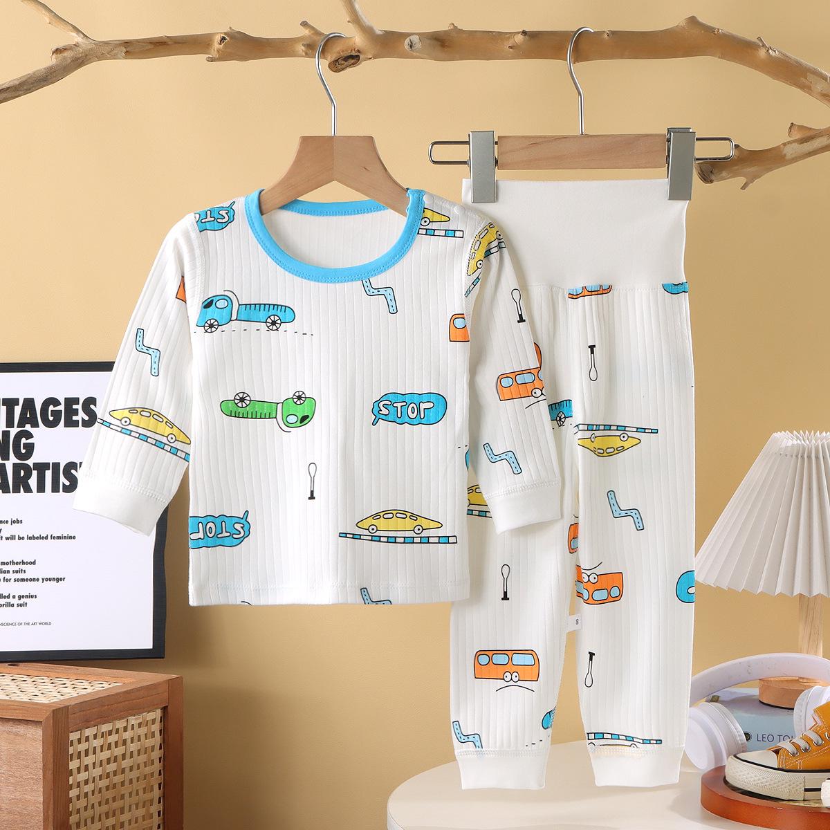 Kids High-Waisted Cotton Underwear Set: Cozy Autumn/Winter Pajamas & Pants for Boys and Girls 73【Height: 55-65CM, Weight: 8-13 jin】
Kids High-Waisted Cotton Underwear Set: Cozy Autumn/Winter Pajamas & Pants for Boys and Girls 73【Height: 55-65CM, Weight: 8-13 jin】