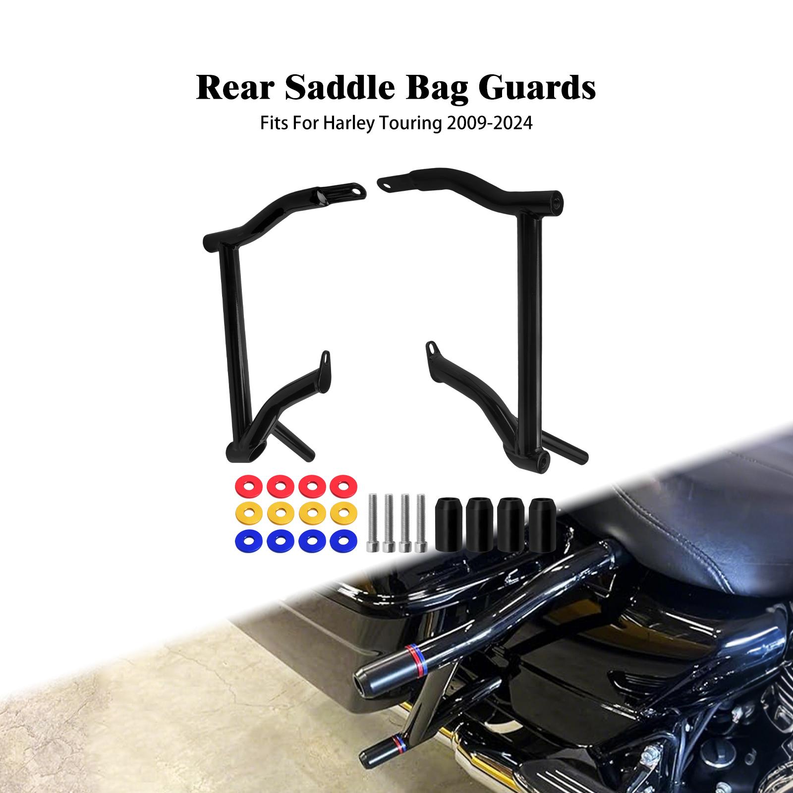 Motorcycle Rear Crash Bars Saddlebag Guard Rails Bracket For Harley Touring Road Glide Street Electra Glide Road King 2009-2024
Motorcycle Rear Crash Bars Saddlebag Guard Rails Bracket For Harley Touring Road Glide Street Electra Glide Road King 2009-2024