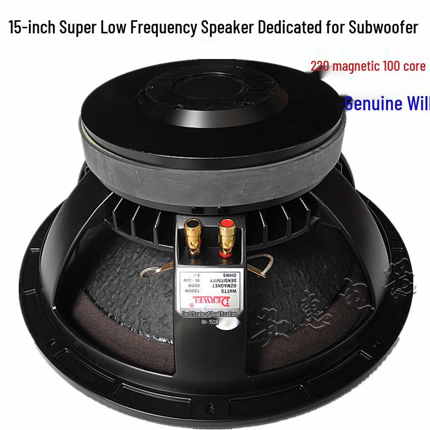 15-Inch 220 Magnet 800W Subwoofer with 100mm Voice Coil
15-Inch 220 Magnet 800W Subwoofer with 100mm Voice Coil