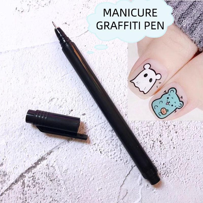 Nail Art Граффити Ручка Водонепроницаемая живопись Рисунок Лайнер Кисть DIY Цветочный узор Маникюр Инструменты
Nail Art Граффити Ручка Водонепроницаемая живопись Рисунок Лайнер Кисть DIY Цветочный узор Маникюр Инструменты
