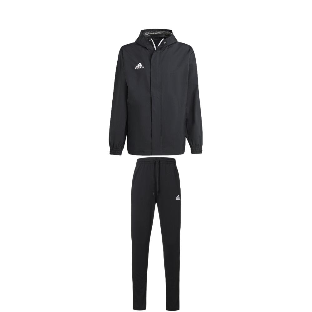Adidas Essential Entrada 22 Varied-Weather Zip-Up Comfortable Hooded Top And Knit Bottom Casual Sports Suit Men Sports Suit Black IK4010+GK9222 S
Adidas Essential Entrada 22 Varied-Weather Zip-Up Comfortable Hooded Top And Knit Bottom Casual Sports Suit Men Sports Suit Black IK4010+GK9222 S
