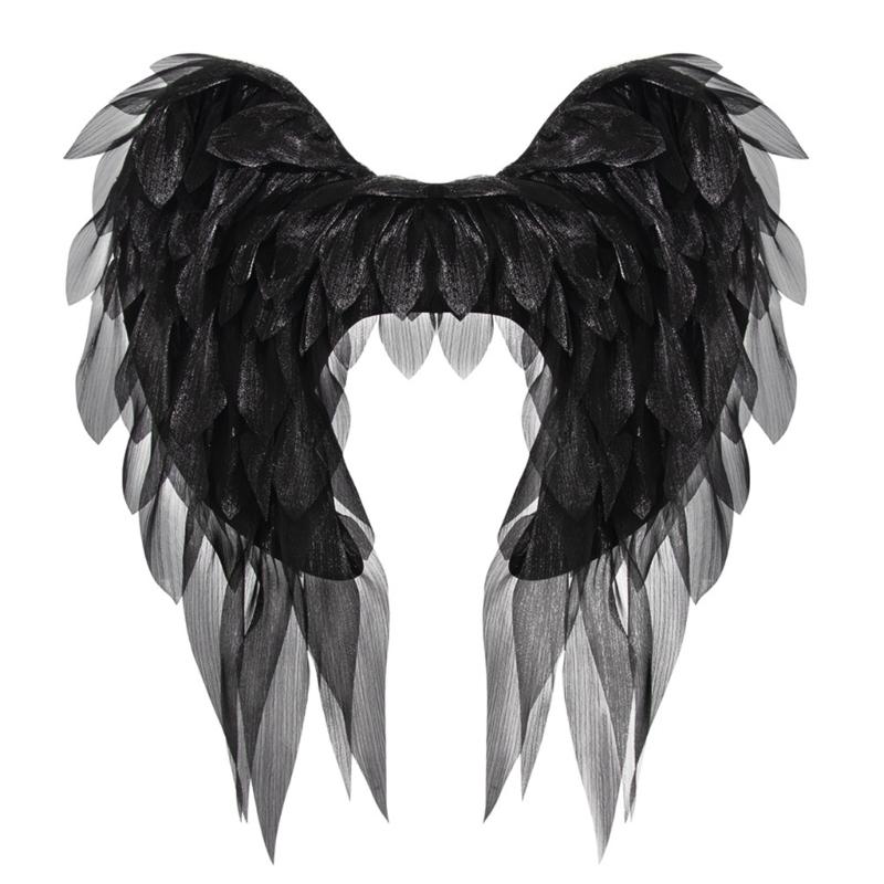 Професійне пір яне деталювання Крила ангела диявола для театральних вистав з тканини органзи, що струмує, для фотореквізиту чорний
Професійне пір яне деталювання Крила ангела диявола для театральних вистав з тканини органзи, що струмує, для фотореквізиту чорний