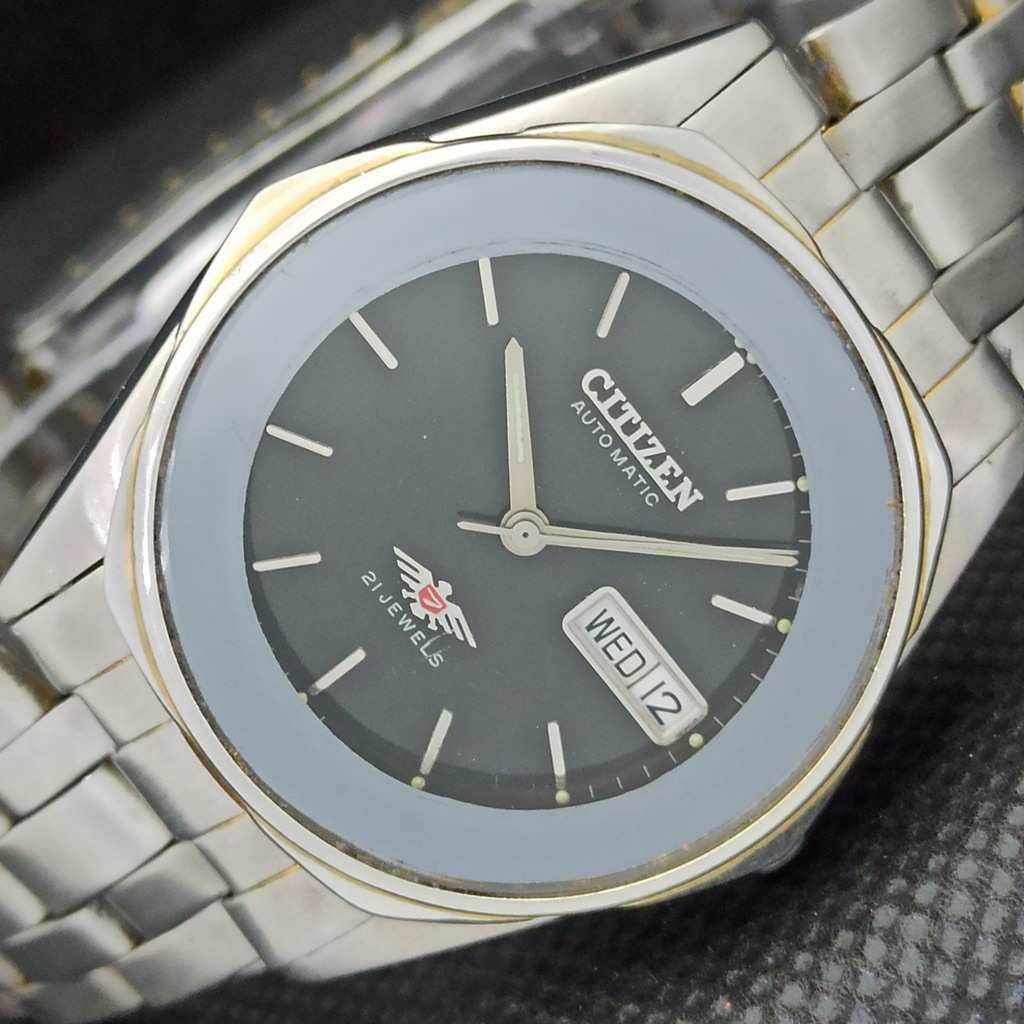 USED VINTAGE CITIZEN AUTOMATIC 8200 JAPAN MENS D/D BLACK WATCH 562d-a298907-2 SKU562d-a298907
USED VINTAGE CITIZEN AUTOMATIC 8200 JAPAN MENS D/D BLACK WATCH 562d-a298907-2 SKU562d-a298907