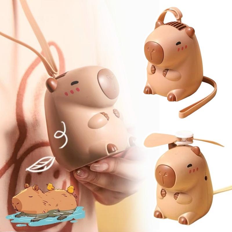 Capibala Mini Neck Hanging Small Fan USB Rechargeable Handheld Portable Cartoon Electric Fan Children s Gift Handheld Fan
Capibala Mini Neck Hanging Small Fan USB Rechargeable Handheld Portable Cartoon Electric Fan Children s Gift Handheld Fan