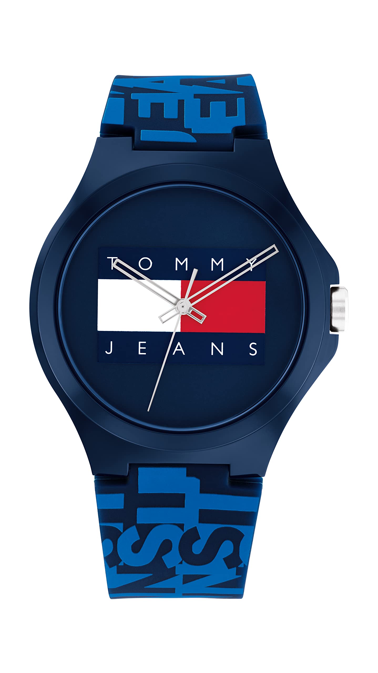 Tommy Hilfiger Uniquartz Plastic Case and Silicone Strap Watch Navy Modern Color (Model 1792044), Navy,
Tommy Hilfiger Uniquartz Plastic Case and Silicone Strap Watch Navy Modern Color (Model 1792044), Navy,