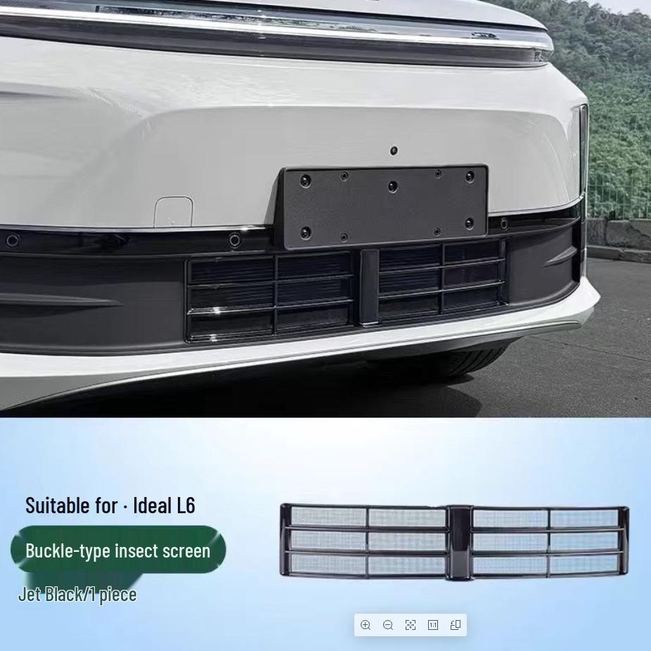 Li Auto L9/L8/L7/L6 Front Grille Insect Net Dustproof Cover Car Accessory Matte Black (2nd Gen Upgrade)
Li Auto L9/L8/L7/L6 Front Grille Insect Net Dustproof Cover Car Accessory Matte Black (2nd Gen Upgrade)