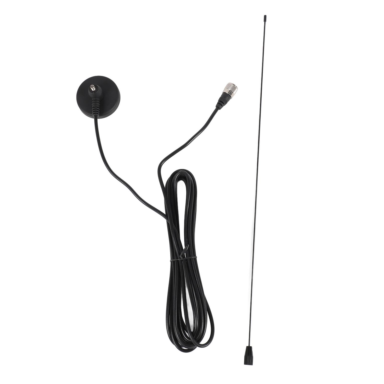 Mobile Car Radio Antenna 144MHz 430MHz VHF UHF Dual Band Vehicle Radio Antenna with Magnet Base
Mobile Car Radio Antenna 144MHz 430MHz VHF UHF Dual Band Vehicle Radio Antenna with Magnet Base