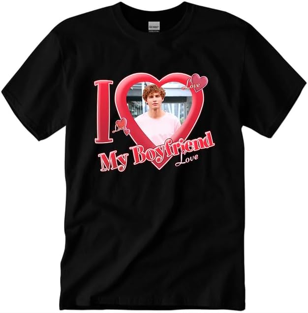 I Love My Boyfriend Custom T-Shirt Personalized Gifts for Girlfriend Funny Gift Idea Birthday Valentines Day Graphic Tees 5XL різнокольоровий
I Love My Boyfriend Custom T-Shirt Personalized Gifts for Girlfriend Funny Gift Idea Birthday Valentines Day Graphic Tees 5XL різнокольоровий