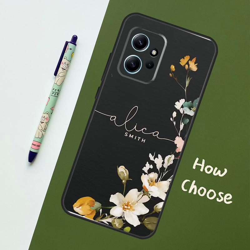 Персонализированный винтажный цветочный чехол с именем для Xiaomi Redmi Note 12 11 10 9 Pro 12S 11S 10S 9S задняя крышка для Redmi 12 9C 10C 12C Redmi Note 11 Pro
Персонализированный винтажный цветочный чехол с именем для Xiaomi Redmi Note 12 11 10 9 Pro 12S 11S 10S 9S задняя крышка для Redmi 12 9C 10C 12C Redmi Note 11 Pro
