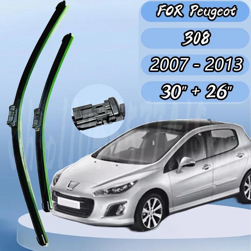 Front Wiper Blades Set For Peugeot 308 T7 Hatchback 2007 - 2013 Windshield Windscreen Window 30 +26 Silent upgrade
Front Wiper Blades Set For Peugeot 308 T7 Hatchback 2007 - 2013 Windshield Windscreen Window 30 +26 Silent upgrade