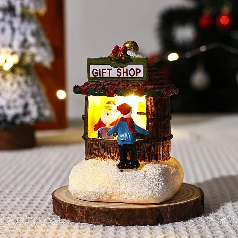 Craft Kit Christmas Latest Year Decorations Lovely Present Resin Houses Santa Claus Stores Microlandscapes Resin Ornaments Toddlertoys
Craft Kit Christmas Latest Year Decorations Lovely Present Resin Houses Santa Claus Stores Microlandscapes Resin Ornaments Toddlertoys