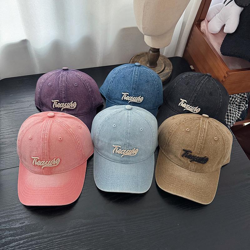 Early Spring Retro Korean Version Letter Embroidery Washing Baseball Hat Men Versatile Casual Japanese Baseball Cap Women Adjustable
Early Spring Retro Korean Version Letter Embroidery Washing Baseball Hat Men Versatile Casual Japanese Baseball Cap Women Adjustable