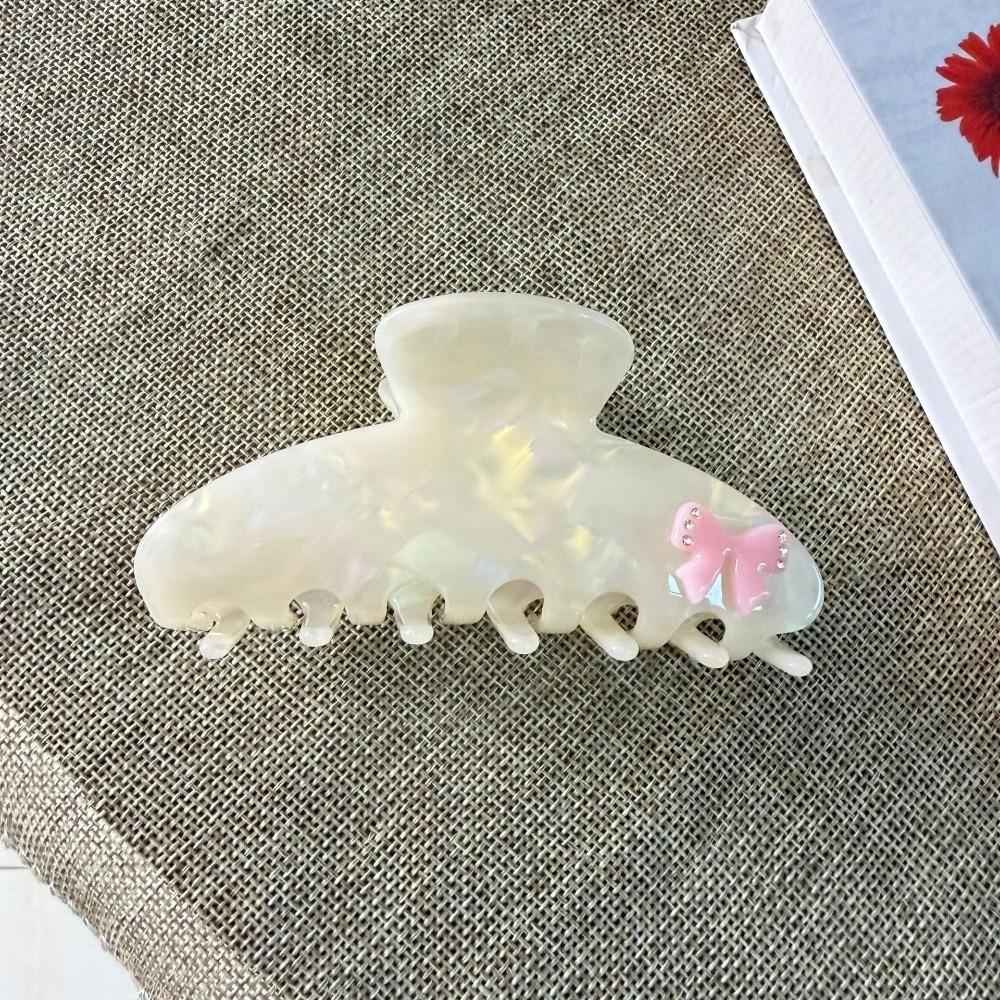 Semicircle Hair Clip Diamond Bow Hairpin Fashion Barrette Headdress бежевый
Semicircle Hair Clip Diamond Bow Hairpin Fashion Barrette Headdress бежевый