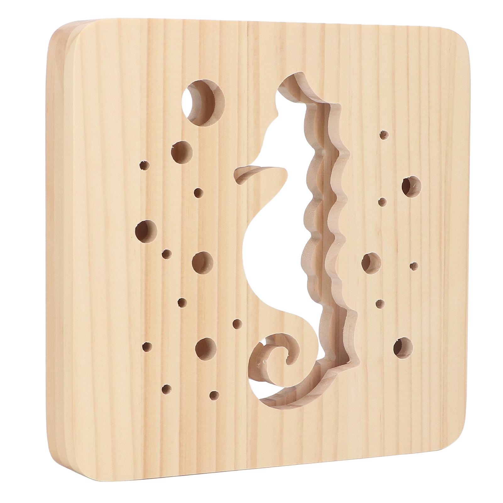 Деревянный 3D светодиодный светильник с рисунком морского конька, USB-блок питания, 2 Вт, сосновая деревянная ночная лампа с изображением животных
Деревянный 3D светодиодный светильник с рисунком морского конька, USB-блок питания, 2 Вт, сосновая деревянная ночная лампа с изображением животных