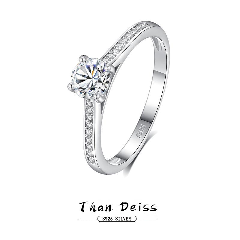 Кольцо с муассанитом 0,5 карата в японско-корейском стиле для женщин, серебро 925 пробы, нишевый дизайн высокого класса Adjustable Open
Кольцо с муассанитом 0,5 карата в японско-корейском стиле для женщин, серебро 925 пробы, нишевый дизайн высокого класса Adjustable Open