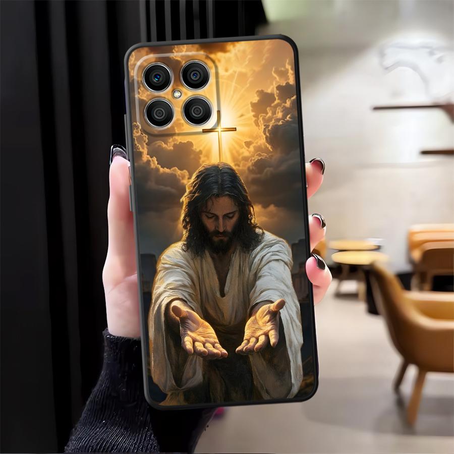 Креативный чехол для телефона с изображением Иисуса для Honor 200 400 Lite 8X 70 X9a 90 Magic5Lite X7 X8 X5b X6 Honor X7
Креативный чехол для телефона с изображением Иисуса для Honor 200 400 Lite 8X 70 X9a 90 Magic5Lite X7 X8 X5b X6 Honor X7