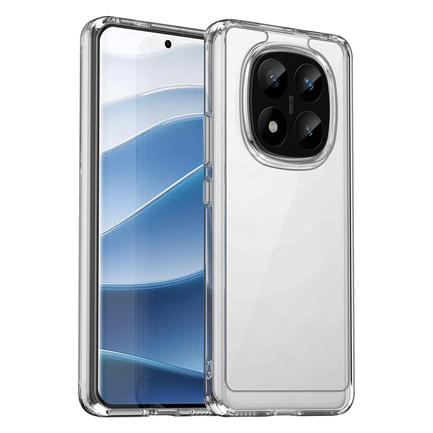 WANLONFENG MF Series for Xiaomi Redmi Note 14 Pro+ 5G Case TPU+Acrylic Clear Phone Cover with Tempered Glass Film Style A
WANLONFENG MF Series for Xiaomi Redmi Note 14 Pro+ 5G Case TPU+Acrylic Clear Phone Cover with Tempered Glass Film Style A
