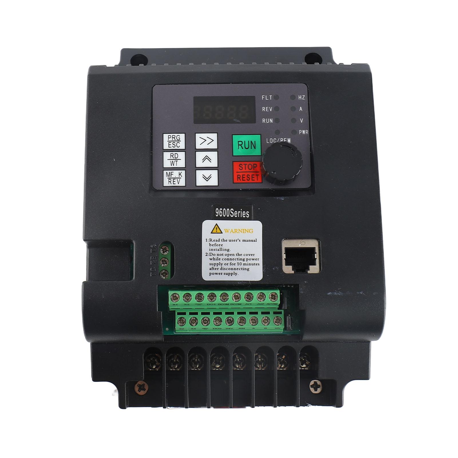 Frequency Converter 5.5KW 3 Phase DC400700V Input 0380VAC Output Solar PV Variable Frequency
Frequency Converter 5.5KW 3 Phase DC400700V Input 0380VAC Output Solar PV Variable Frequency