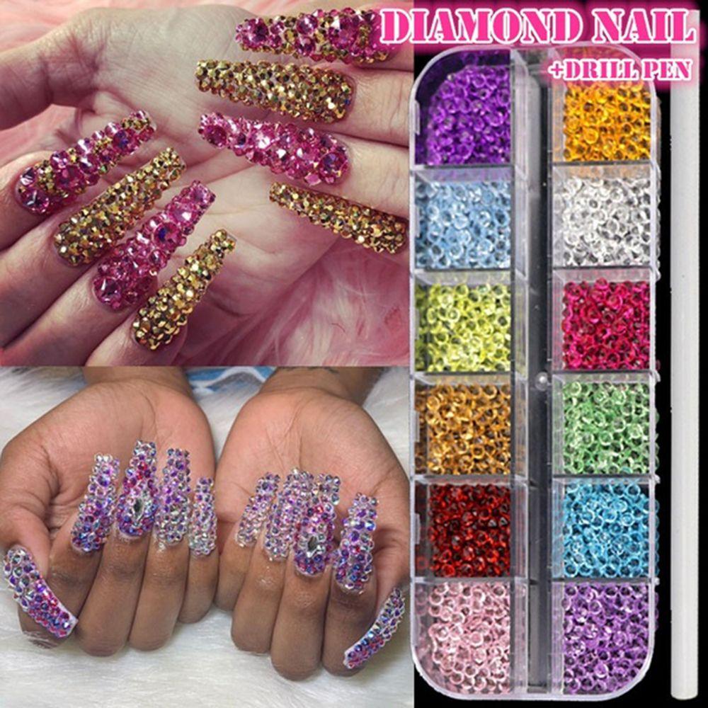 Shapes UV Gel Manicure Nail Art Decoration Rhinestones Set Nail Accessories With Nail Drill Pen
Shapes UV Gel Manicure Nail Art Decoration Rhinestones Set Nail Accessories With Nail Drill Pen