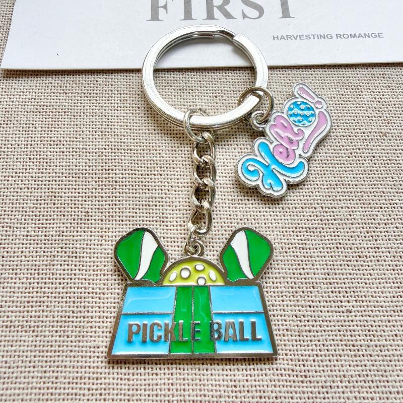 Pickleball Bag Tag Keyring Hot Selling English Pickball Pendant For Party Hoilday Handbag Birthday Gift Car Keychain Accessories A5
Pickleball Bag Tag Keyring Hot Selling English Pickball Pendant For Party Hoilday Handbag Birthday Gift Car Keychain Accessories A5