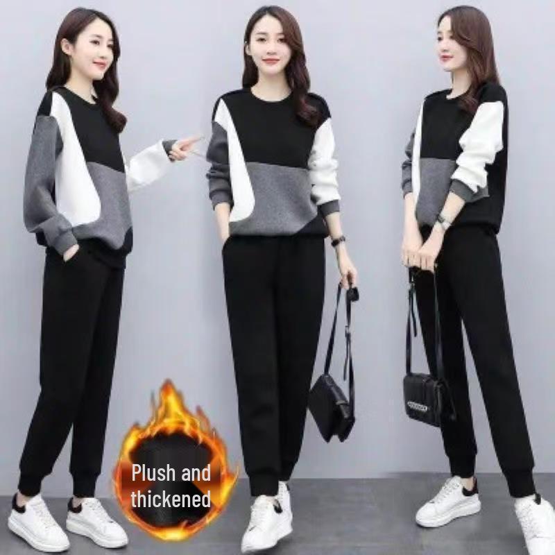 2026 Early Autumn Slimming Plus Size Women s Two-Piece Sporty Fashion Set Large чёрный
2026 Early Autumn Slimming Plus Size Women s Two-Piece Sporty Fashion Set Large чёрный
