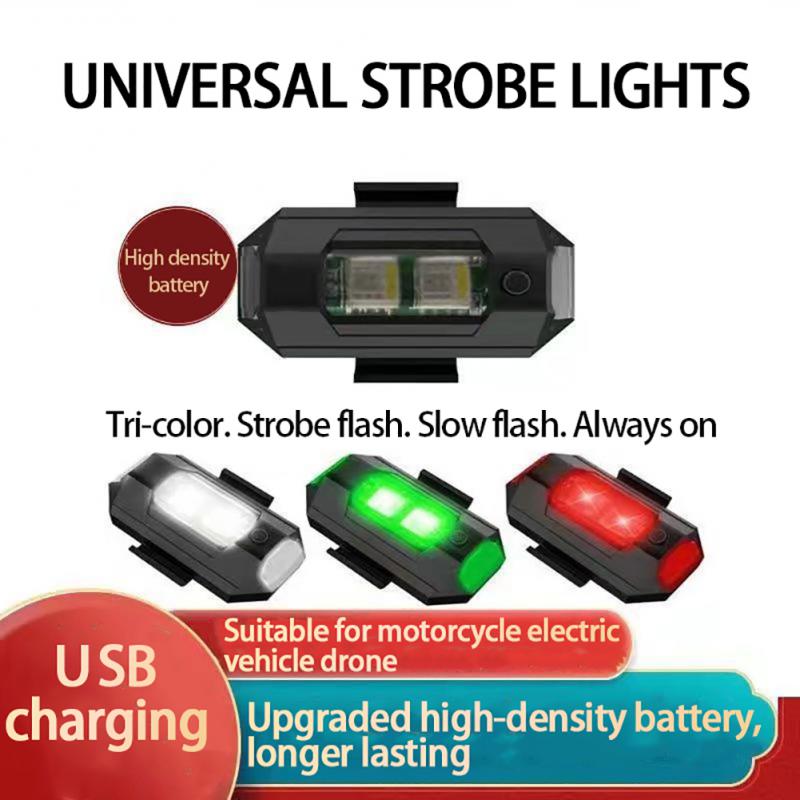Мотоциклетные фары, стробоскоп для дрона, USB светодиодный светильник для предотвращения столкновений, велосипед, самолет, ночной полет, мини-мигающий предупредительный сигнальный свет
Мотоциклетные фары, стробоскоп для дрона, USB светодиодный светильник для предотвращения столкновений, велосипед, самолет, ночной полет, мини-мигающий предупредительный сигнальный свет