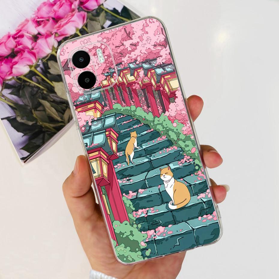 Для Xiaomi Redmi A1 A1+ A2 A2+ 2023 Милий Чохол-Кришка з Малюнком Квітки та Кота Для RedmiA1 RedmiA2 Plus 4G М який Силіконовий TPU Чохли для Телефона Redmi A2 Plus
Для Xiaomi Redmi A1 A1+ A2 A2+ 2023 Милий Чохол-Кришка з Малюнком Квітки та Кота Для RedmiA1 RedmiA2 Plus 4G М який Силіконовий TPU Чохли для Телефона Redmi A2 Plus