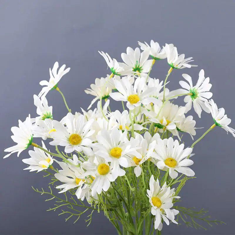 5/10Pcs Silk Daisy Bouquet Artificial Flowers Home Outdoor UV protection Vase Decoration Wedding Christmas Festival diy gift box 5pcs
5/10Pcs Silk Daisy Bouquet Artificial Flowers Home Outdoor UV protection Vase Decoration Wedding Christmas Festival diy gift box 5pcs