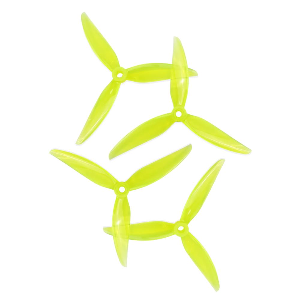 2Pairs HQProp FlowerPig R29.5 5.1Inch Poly Carbonate 3-blades Propeller 5mm Shaft for FPV Racing Drones жовтий
2Pairs HQProp FlowerPig R29.5 5.1Inch Poly Carbonate 3-blades Propeller 5mm Shaft for FPV Racing Drones жовтий