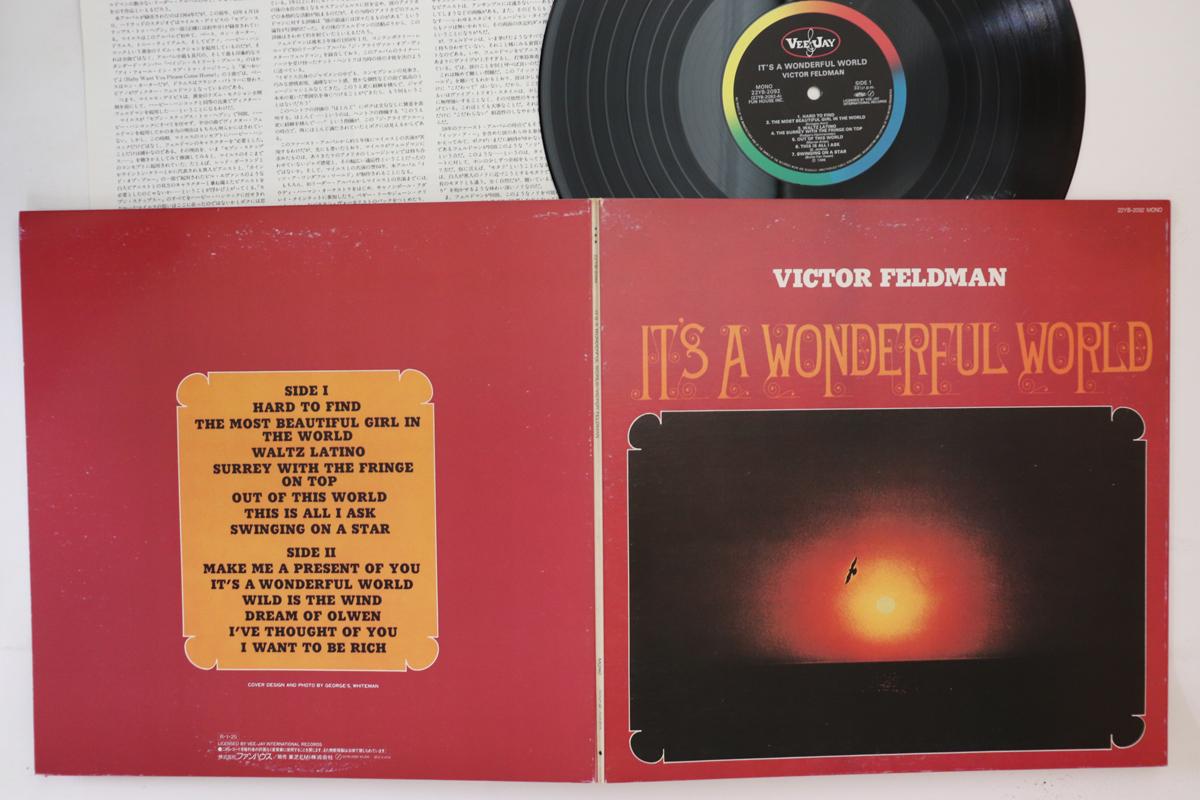 LP Record VICTOR FELDMAN Its A Wonderful World 22YB2092 VEE JAY 1988 Japan Jazz Used
LP Record VICTOR FELDMAN Its A Wonderful World 22YB2092 VEE JAY 1988 Japan Jazz Used