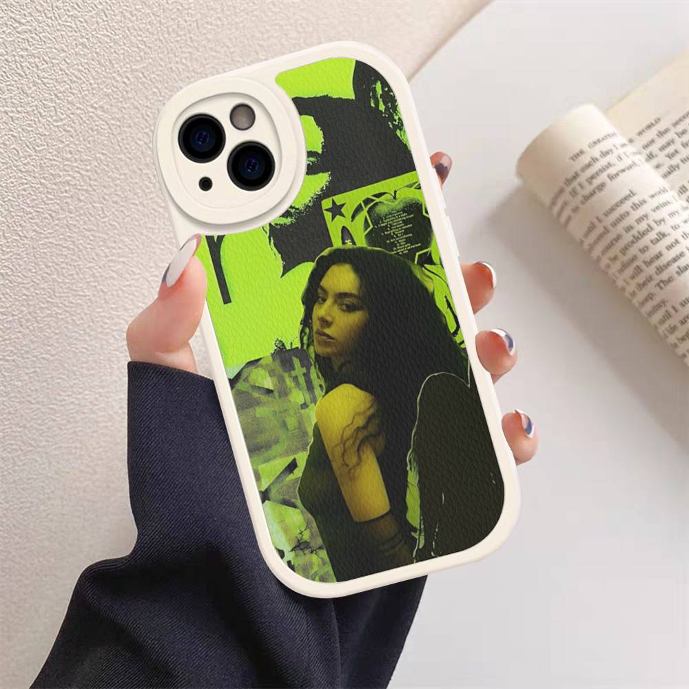 British Pop C-CharliS-XCX Singer Leather Phone Case For IPhone 16 15 14 17 Pro Max 11 12 Mini Plus Soft Shell iphone X
British Pop C-CharliS-XCX Singer Leather Phone Case For IPhone 16 15 14 17 Pro Max 11 12 Mini Plus Soft Shell iphone X