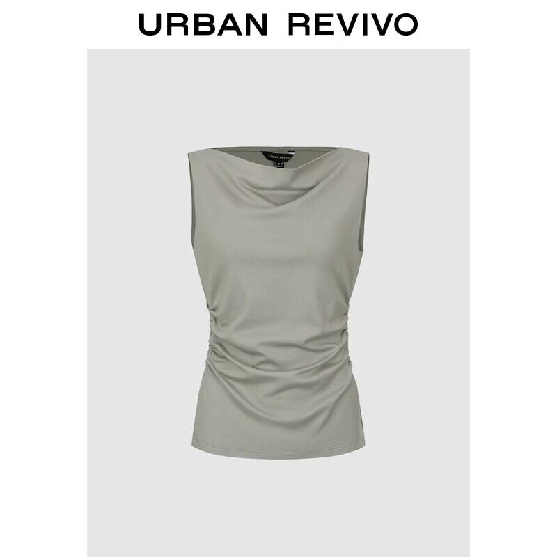 UR 2026 Women s Ruched Cowl Neck Sleeveless T-Shirt XS
UR 2026 Women s Ruched Cowl Neck Sleeveless T-Shirt XS