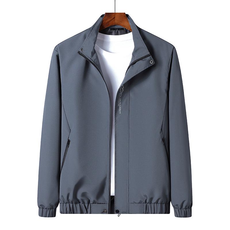 Men s Stand-up Collar Jacket - Spring/Autumn 2026 Korean Casual Plus Size Student Outerwear 5XL сірий колір
Men s Stand-up Collar Jacket - Spring/Autumn 2026 Korean Casual Plus Size Student Outerwear 5XL сірий колір