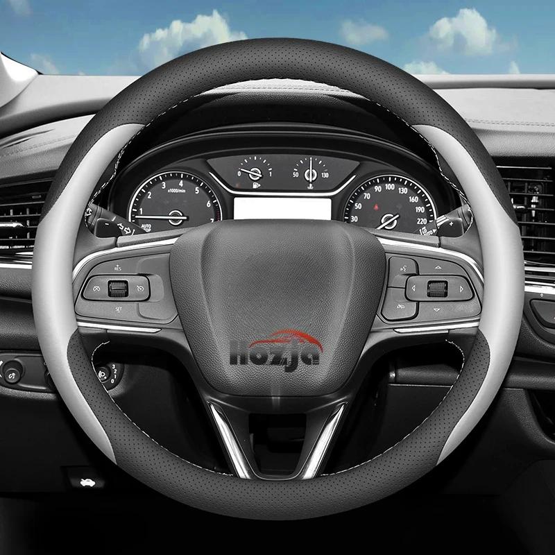 Leather Car Steering Wheel Cover for Opel Mokka X B Mokka-e Astra G H J K GTC Insignia A B Sport Tourer Vivaro A B C Accessories
Leather Car Steering Wheel Cover for Opel Mokka X B Mokka-e Astra G H J K GTC Insignia A B Sport Tourer Vivaro A B C Accessories