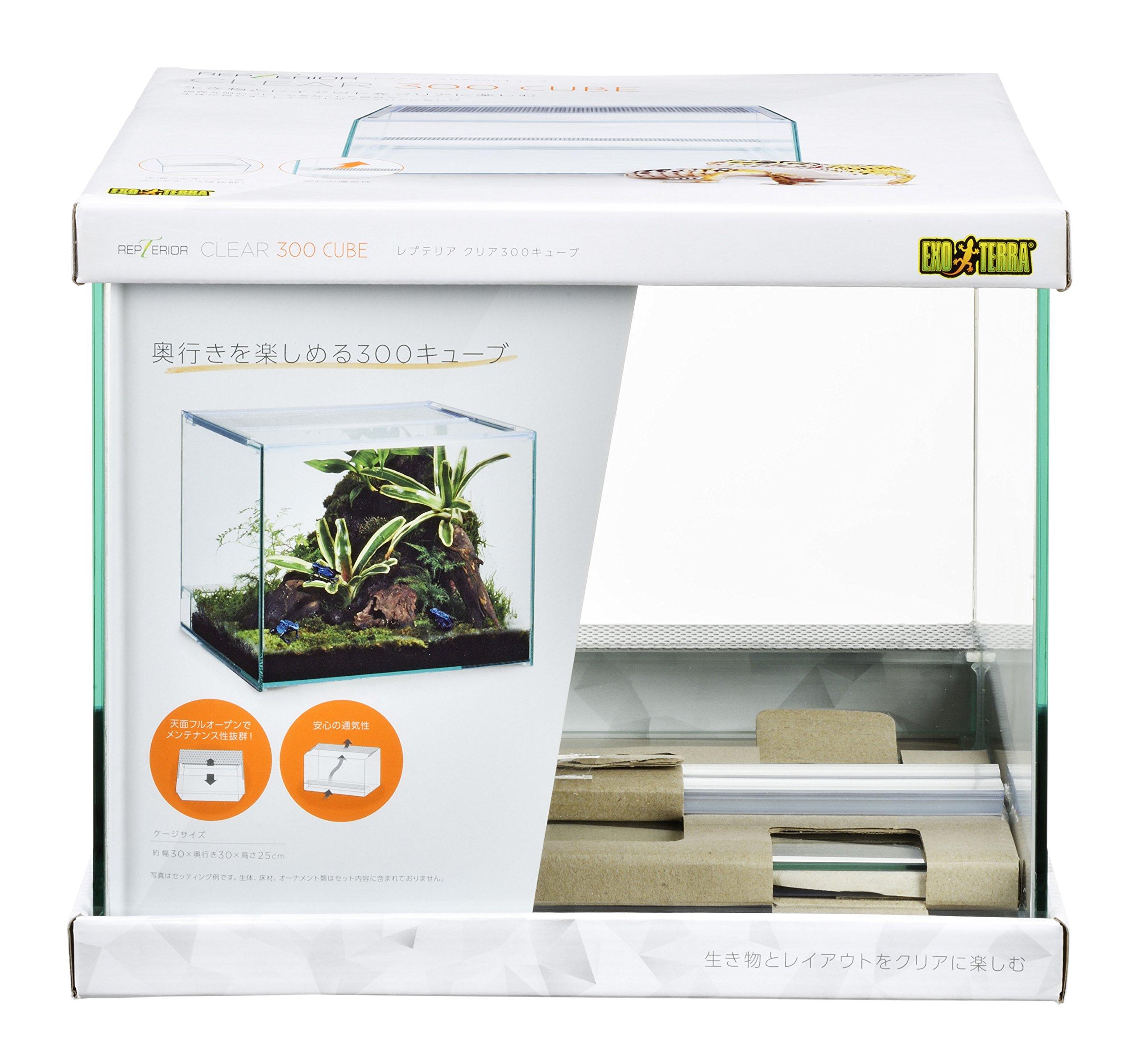 GEX EXOTERRA Repteria Clear 300 Cubes Glass Cage Slide Holder Type 2 Piece Lid W30 x D30 x H25cm Breeding Cage & Reptile/Amphibian
GEX EXOTERRA Repteria Clear 300 Cubes Glass Cage Slide Holder Type 2 Piece Lid W30 x D30 x H25cm Breeding Cage & Reptile/Amphibian