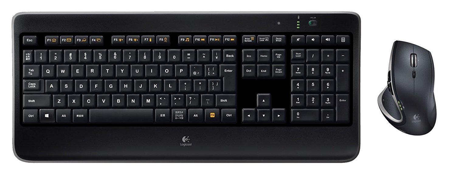 LOGICOOL Wireless Performance Combo mx800 чорний 
LOGICOOL Wireless Performance Combo mx800 чорний