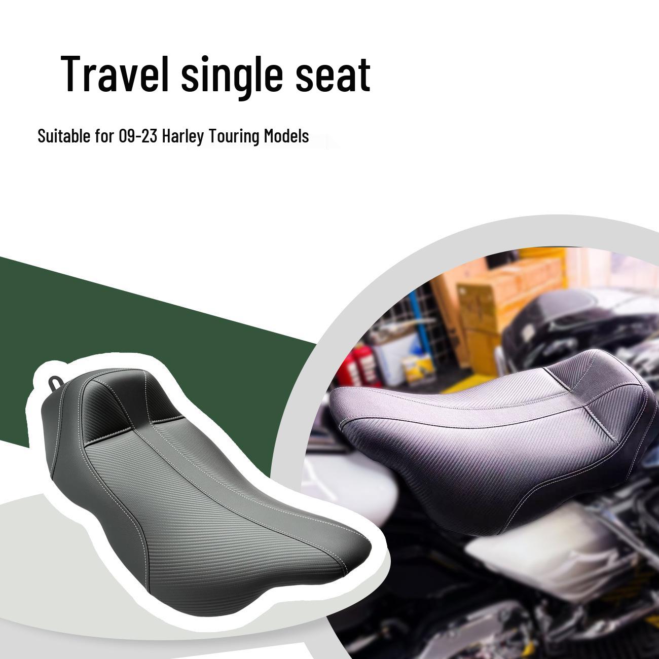 Harley 08-23 Carbon Fiber Motorcycle Seat Cushion for Road/Street Glide & Road King UV Protection
Harley 08-23 Carbon Fiber Motorcycle Seat Cushion for Road/Street Glide & Road King UV Protection