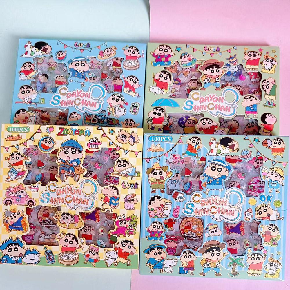 100PCS Crayon Shin-chan Anime Toys Stickers Transparent Applique Computer Skateboard DIY Decoration Accessories Christmas Gifts
100PCS Crayon Shin-chan Anime Toys Stickers Transparent Applique Computer Skateboard DIY Decoration Accessories Christmas Gifts