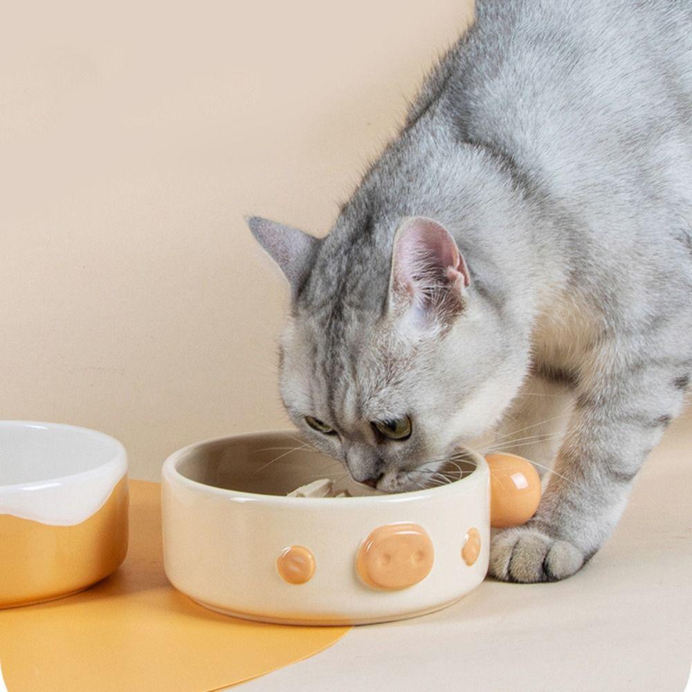 Creative Cat Bowl Cute Dog Food Feeding Basin Pet Supplies Pet Drinking Feeder Neck Protection
Creative Cat Bowl Cute Dog Food Feeding Basin Pet Supplies Pet Drinking Feeder Neck Protection