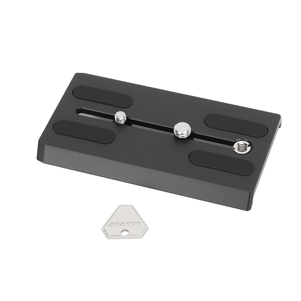 HDRIG 4.7-inch ARRI Dovetail Quick Release Camera Plate with 1/4 and 3/8 Screws чёрный
HDRIG 4.7-inch ARRI Dovetail Quick Release Camera Plate with 1/4 and 3/8 Screws чёрный