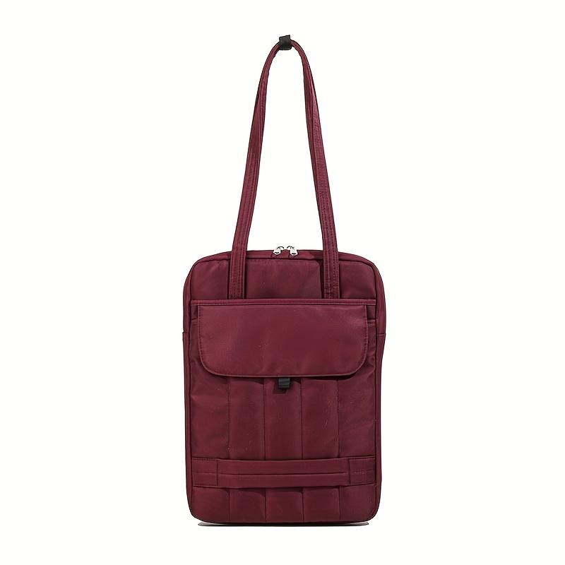 Nylon Laptop Tote Bag for 13.3-16 Inch Notebook Unisex Multi-Purpose Shoulder Bag Lightweight Water-Resistant Office темно-червоний колір
Nylon Laptop Tote Bag for 13.3-16 Inch Notebook Unisex Multi-Purpose Shoulder Bag Lightweight Water-Resistant Office темно-червоний колір